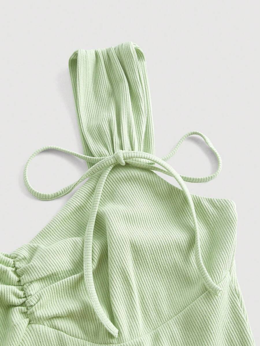Rochie midi SHEIN, verde