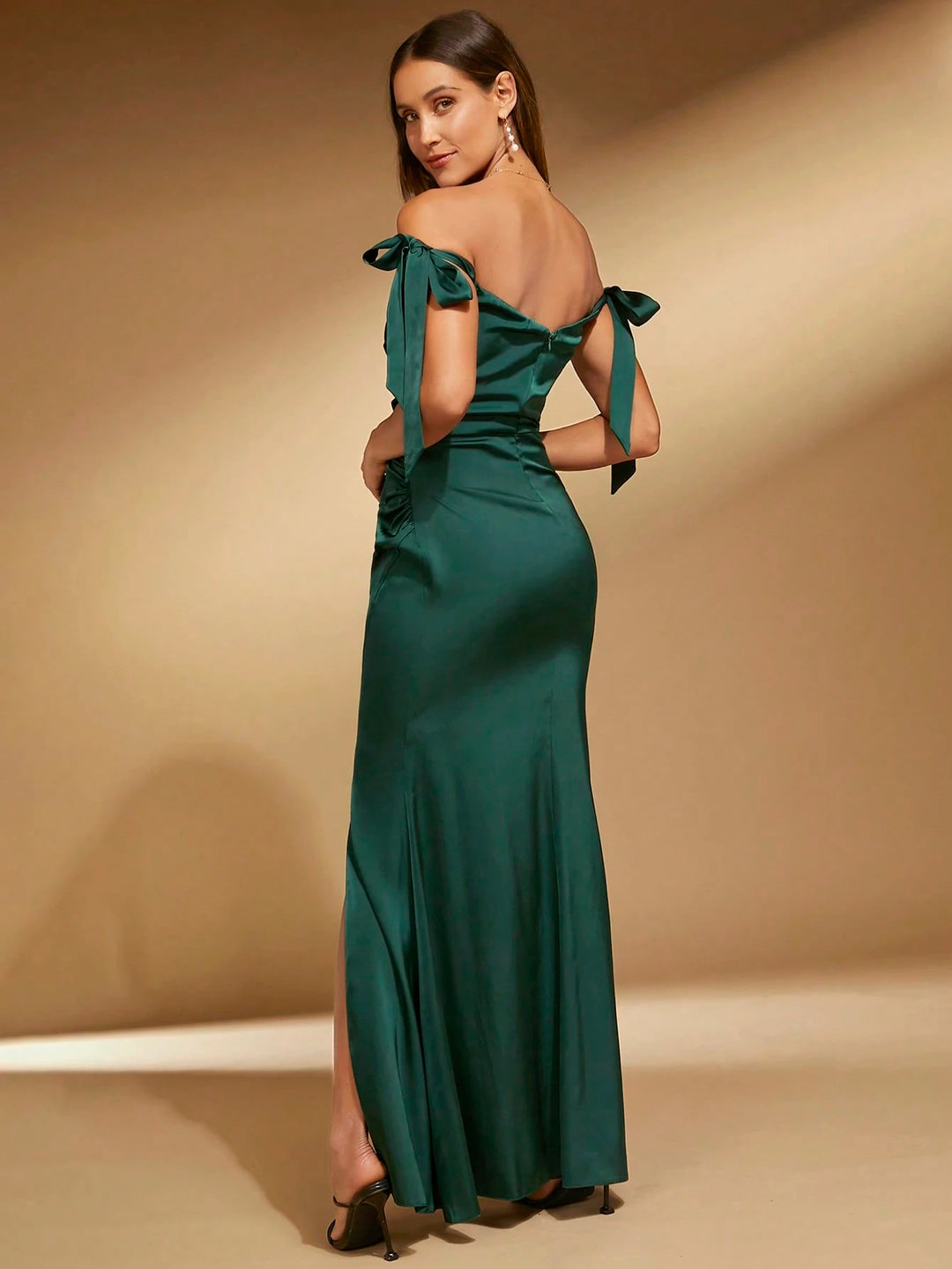 Rochie de ocazie SHEIN, verde