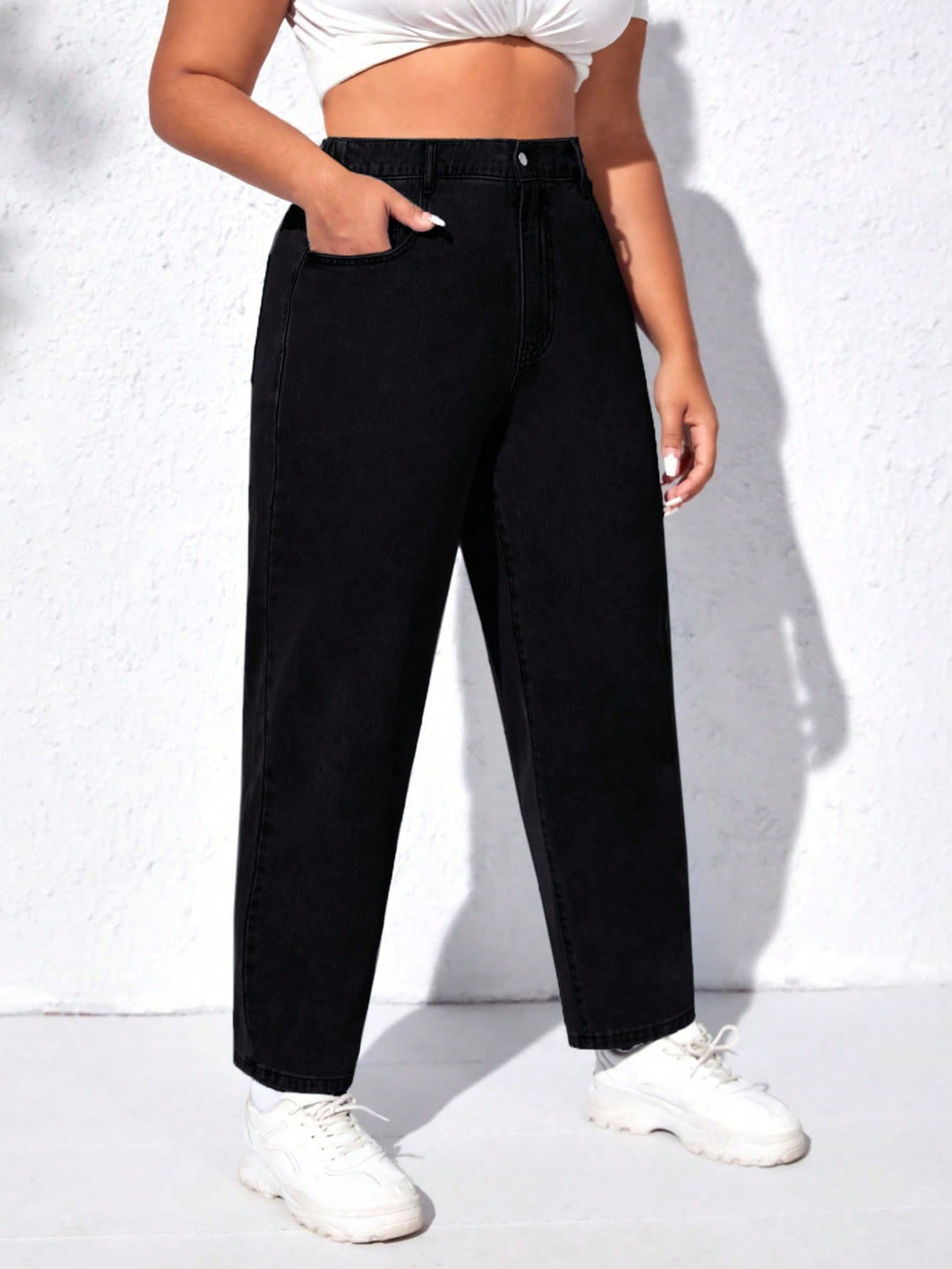 Jeans SHEIN, negru
