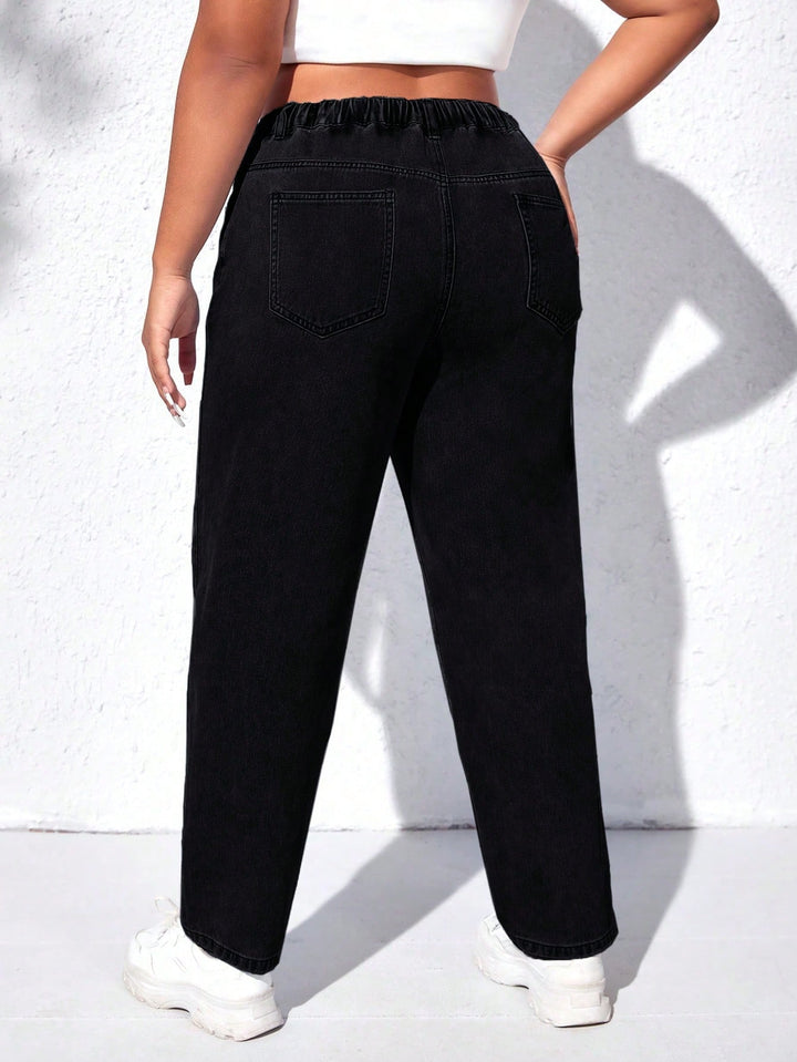 Jeans SHEIN, negru