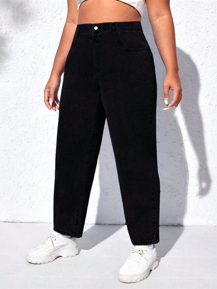 Jeans SHEIN, negru