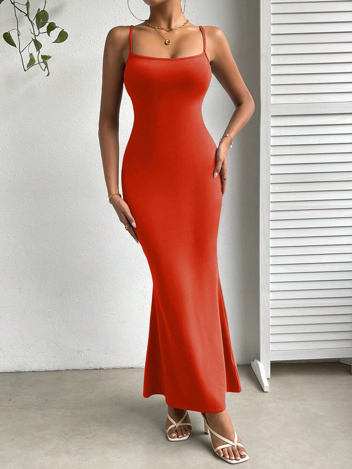 Rochie maxi SHEIN, roșu