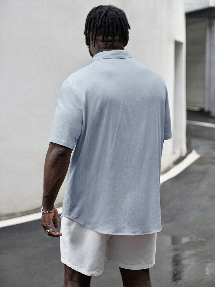 Cămașă Shein, albastru