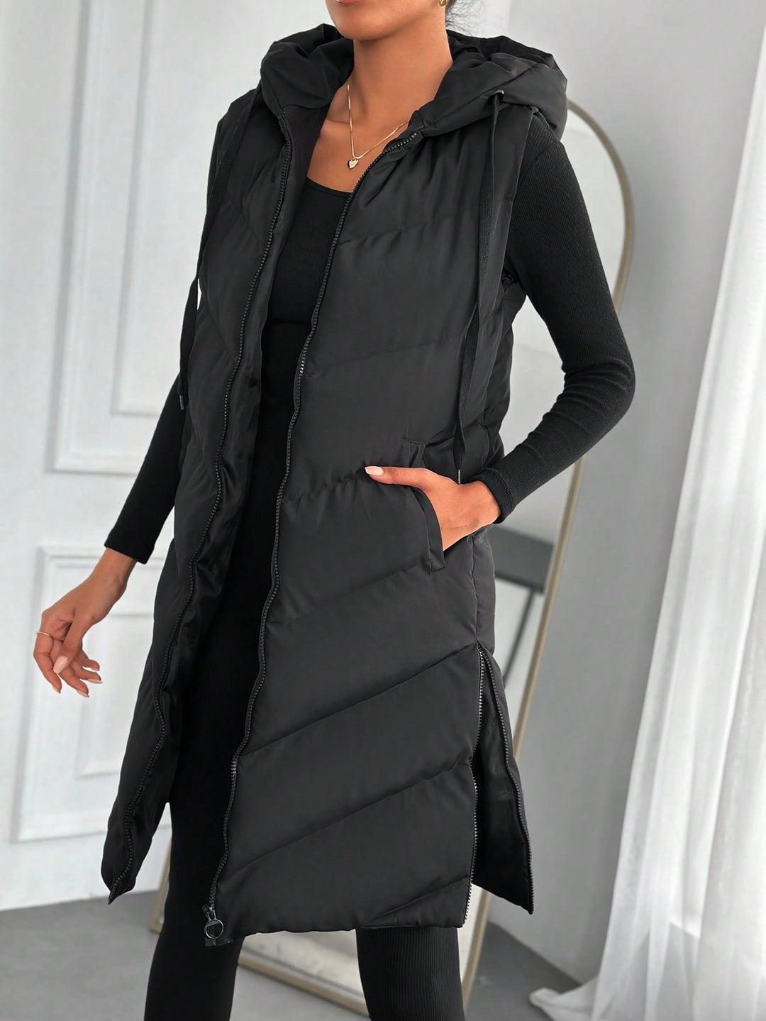 Palton SHEIN, negru