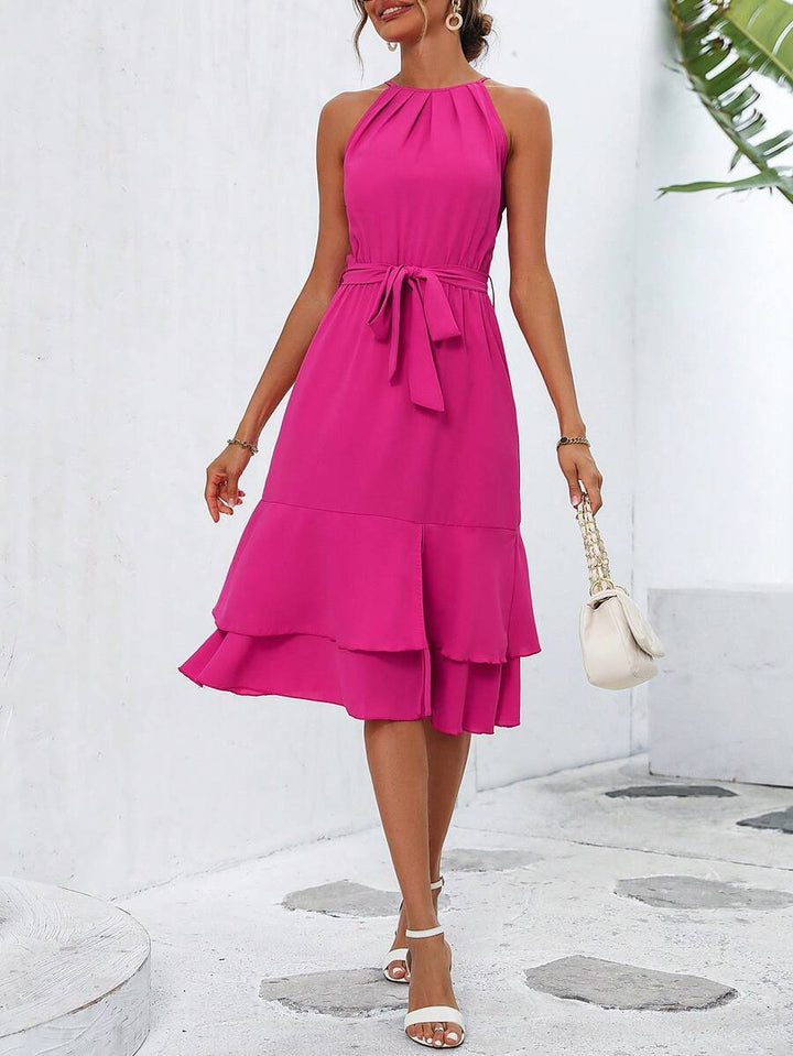 Rochie midi SHEIN, roz