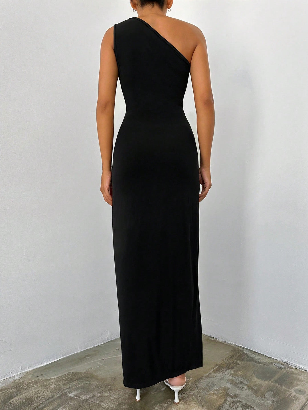 SHEIN maxi ruha, fekete