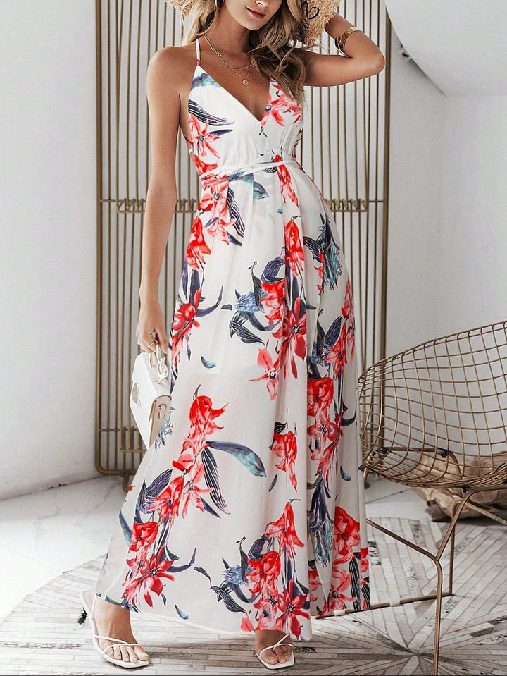 Rochie maxi SHEIN, mix culori