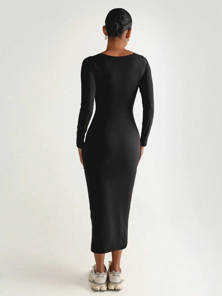 Rochie maxi SHEIN, negru