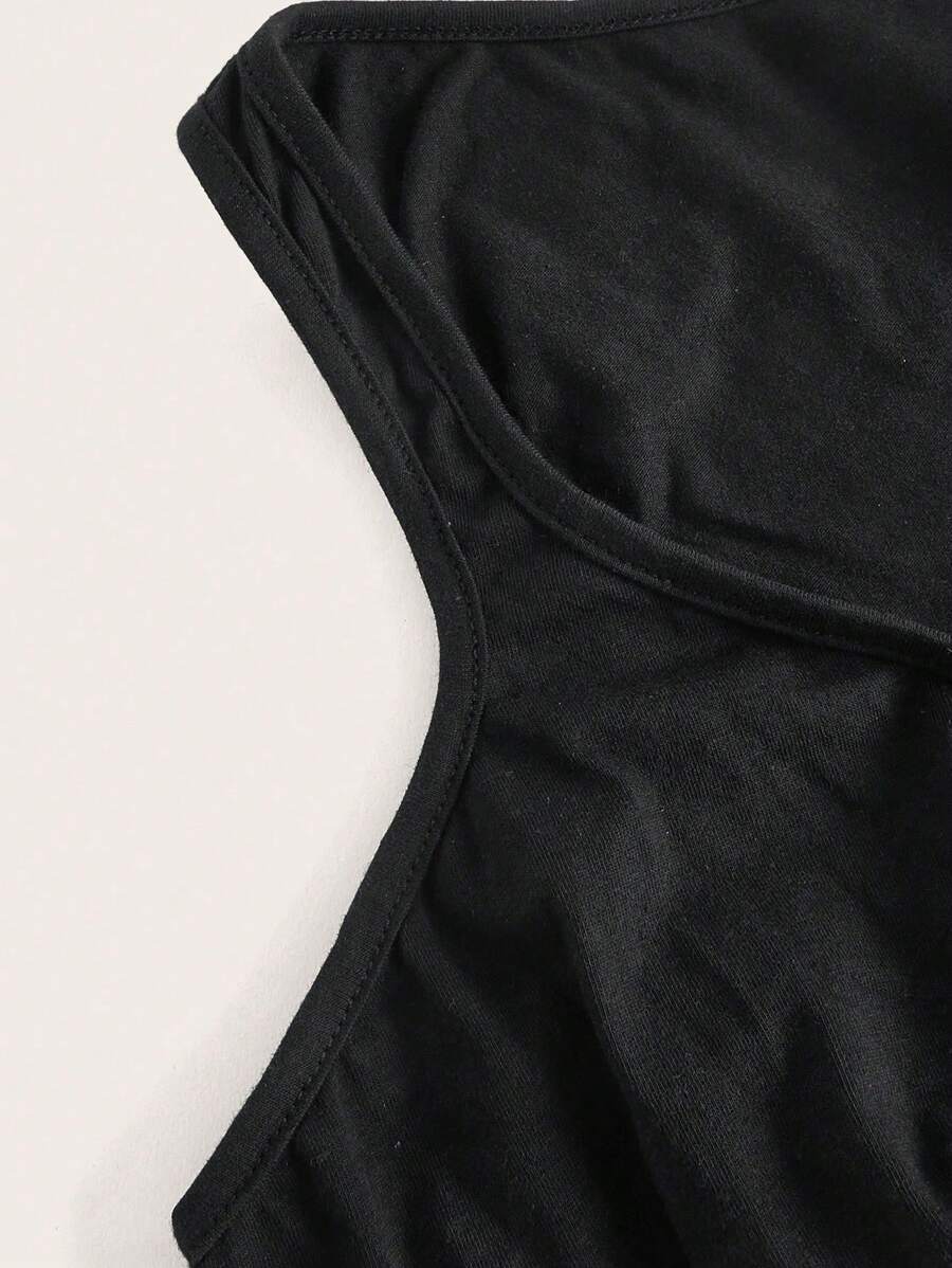 Top SHEIN, negru