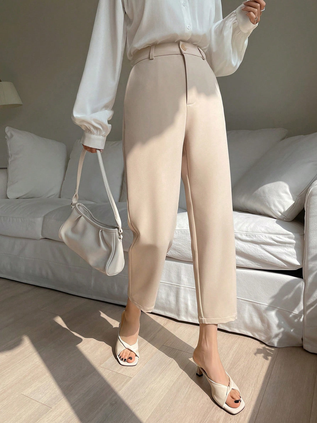 Pantaloni SHEIN, bej