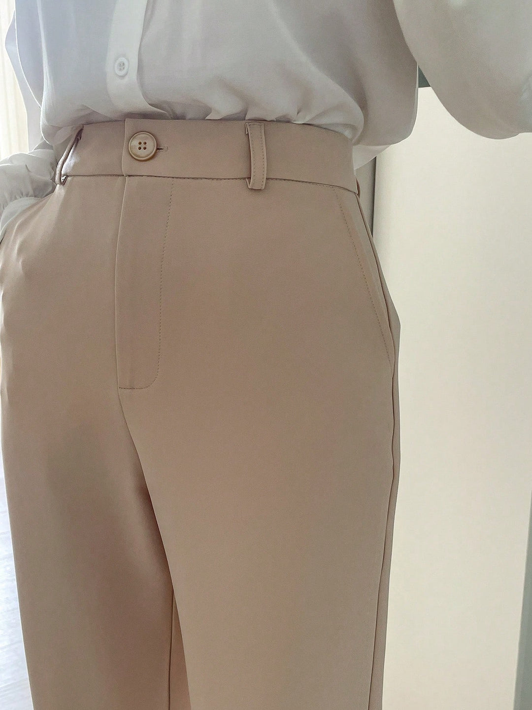Pantaloni SHEIN, bej