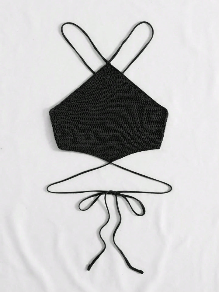 Top SHEIN, negru