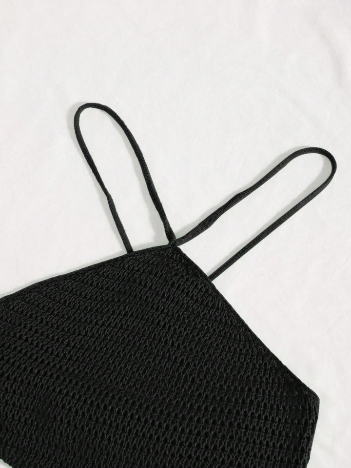 Top SHEIN, negru