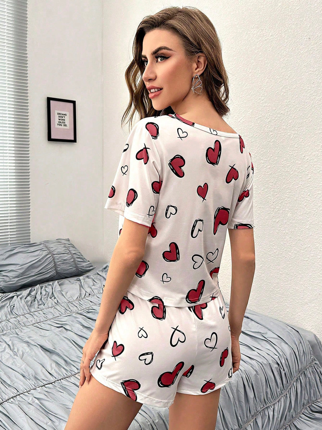 Compleu pijamale SHEIN, mix culori