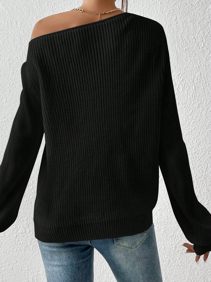 Pulover SHEIN, negru