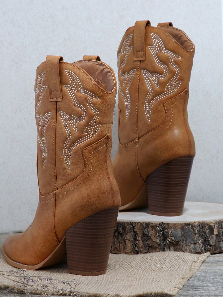 SHEIN csizma, barna