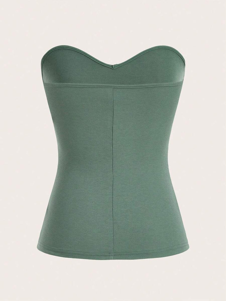 Top SHEIN, verde