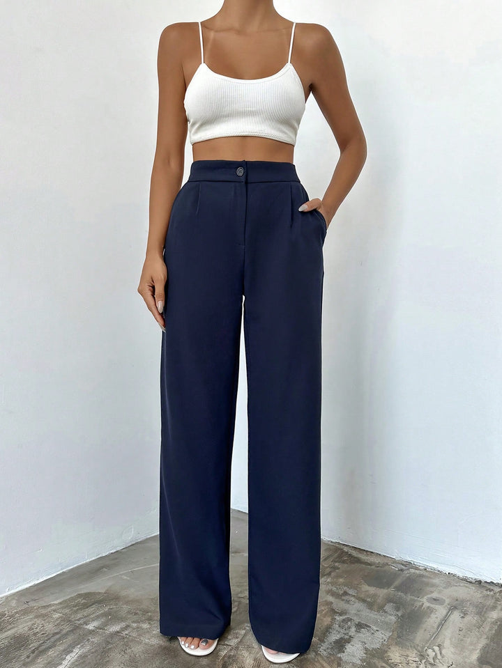 Pantalon SHEIN, albastru