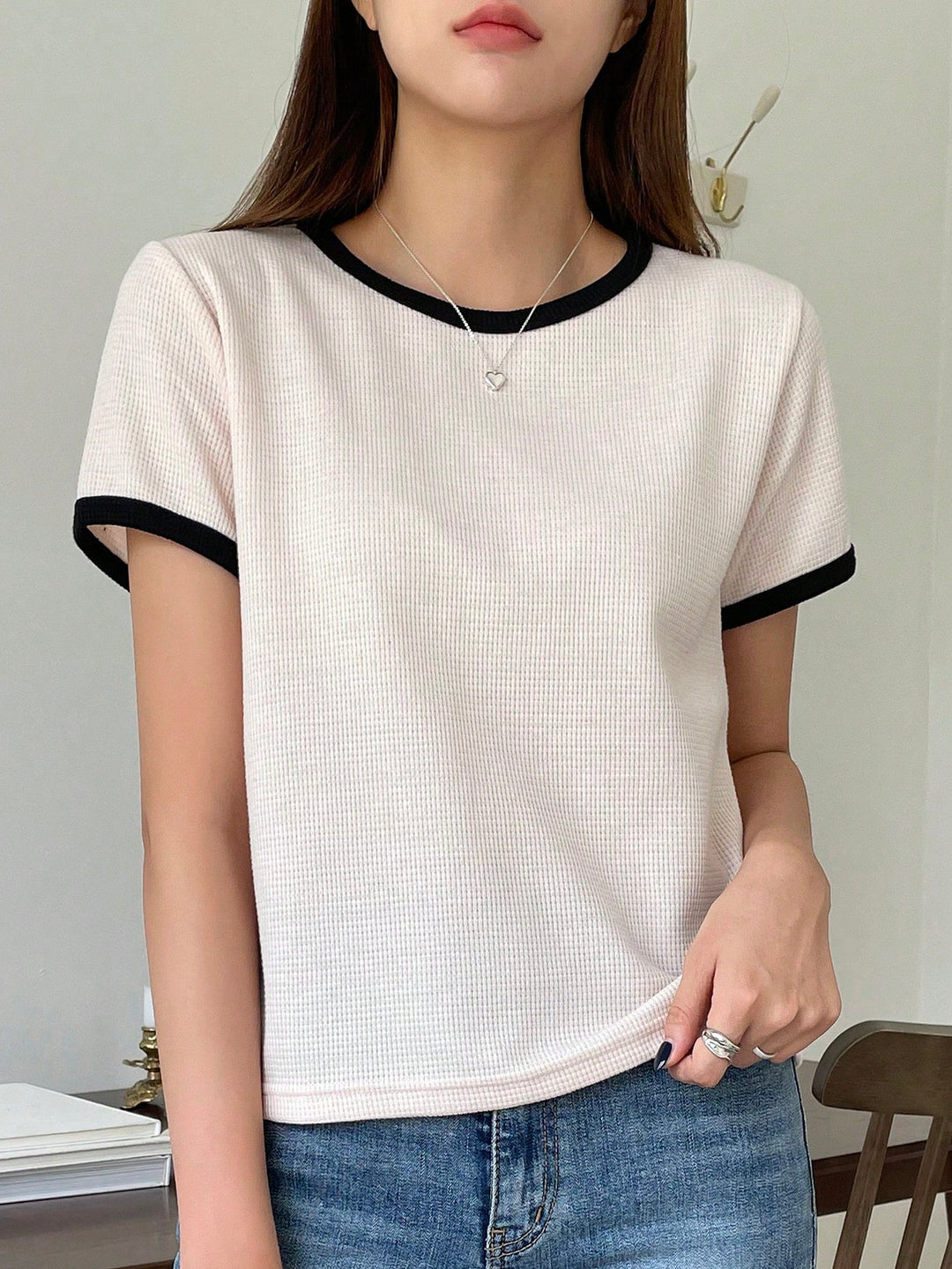 Tricou SHEIN, bej