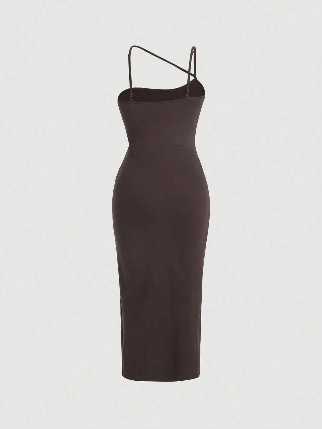 Rochie midi SHEIN, maro