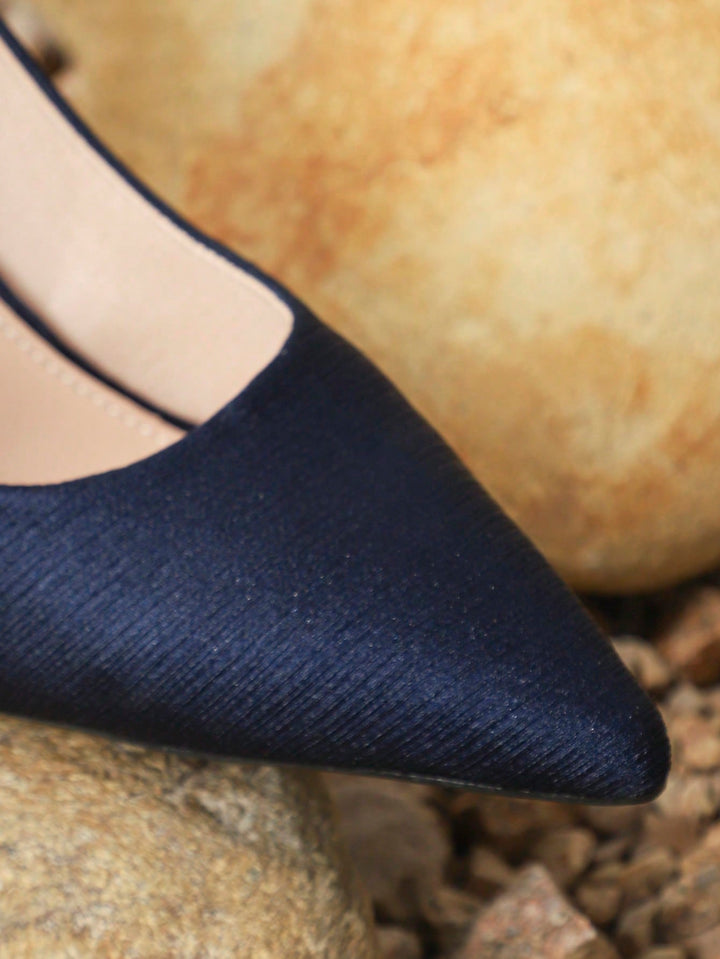 Pantofi cu toc SHEIN, albastru
