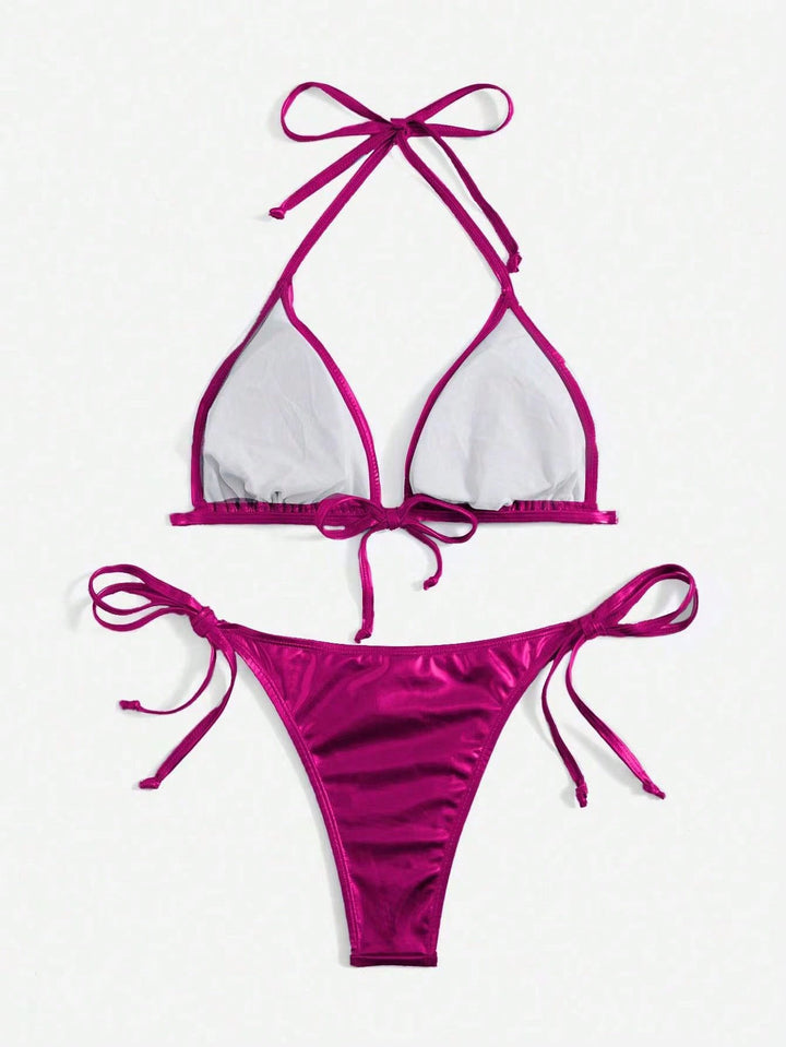 Set bikini SHEIN, roz