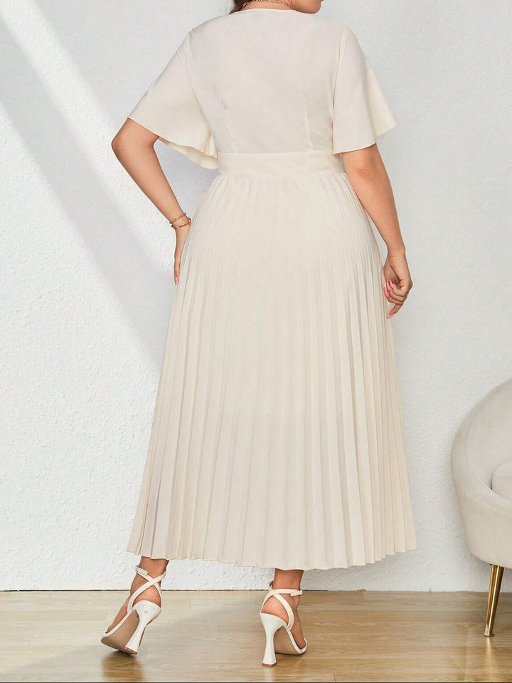 SHEIN maxi ruha, bézs