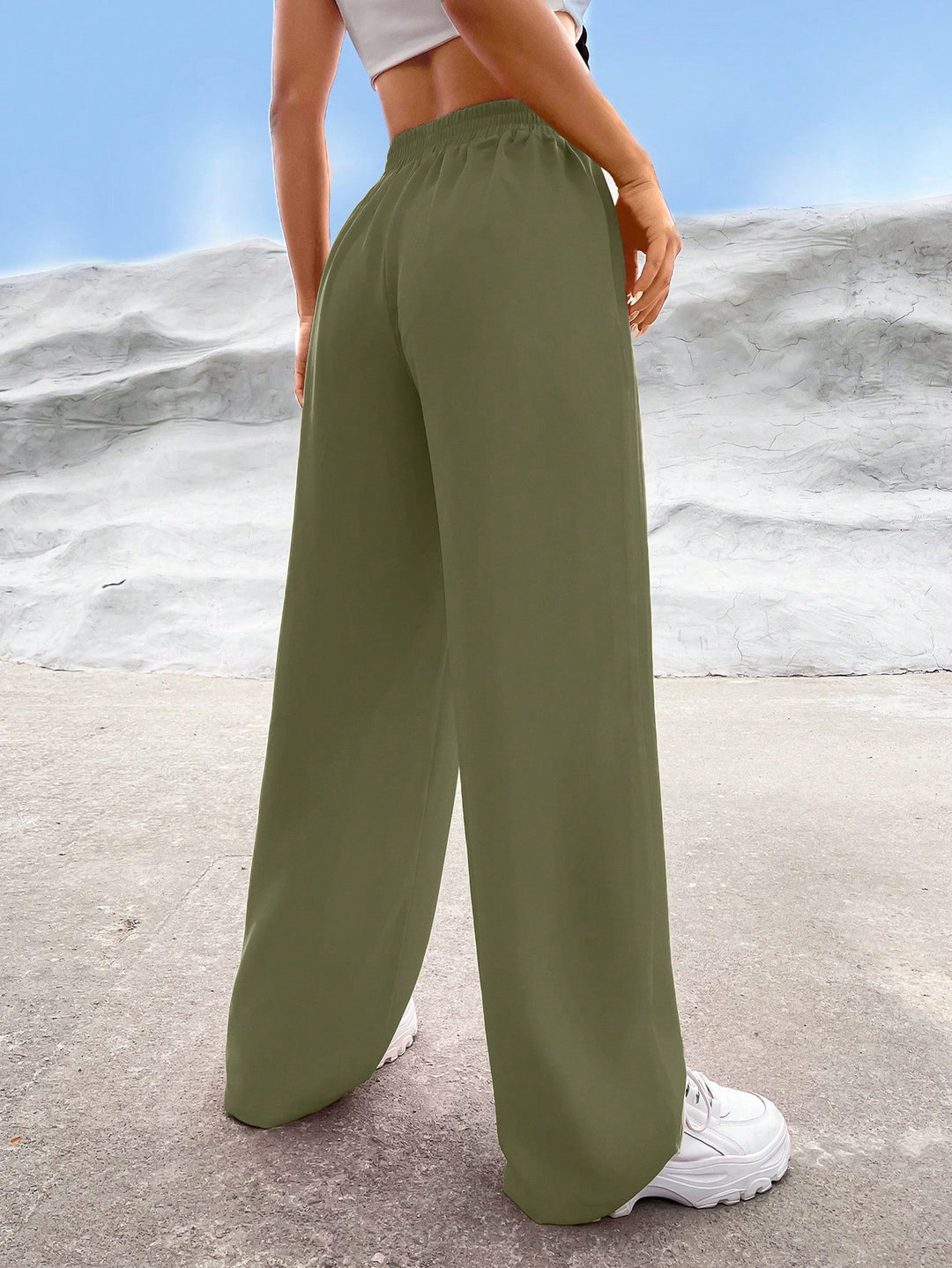 Pantaloni Shein, kaki