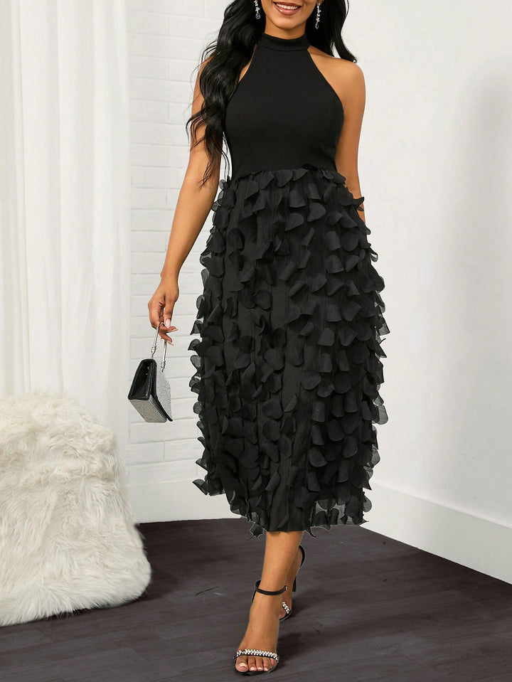 Rochie midi SHEIN, negru