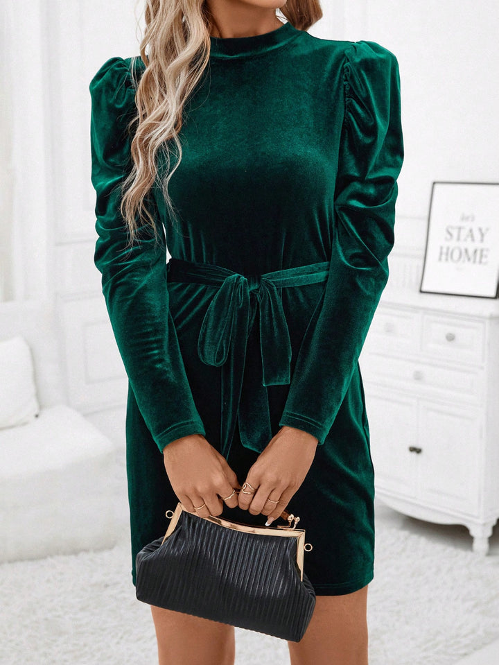 Rochie mini SHEIN, verde