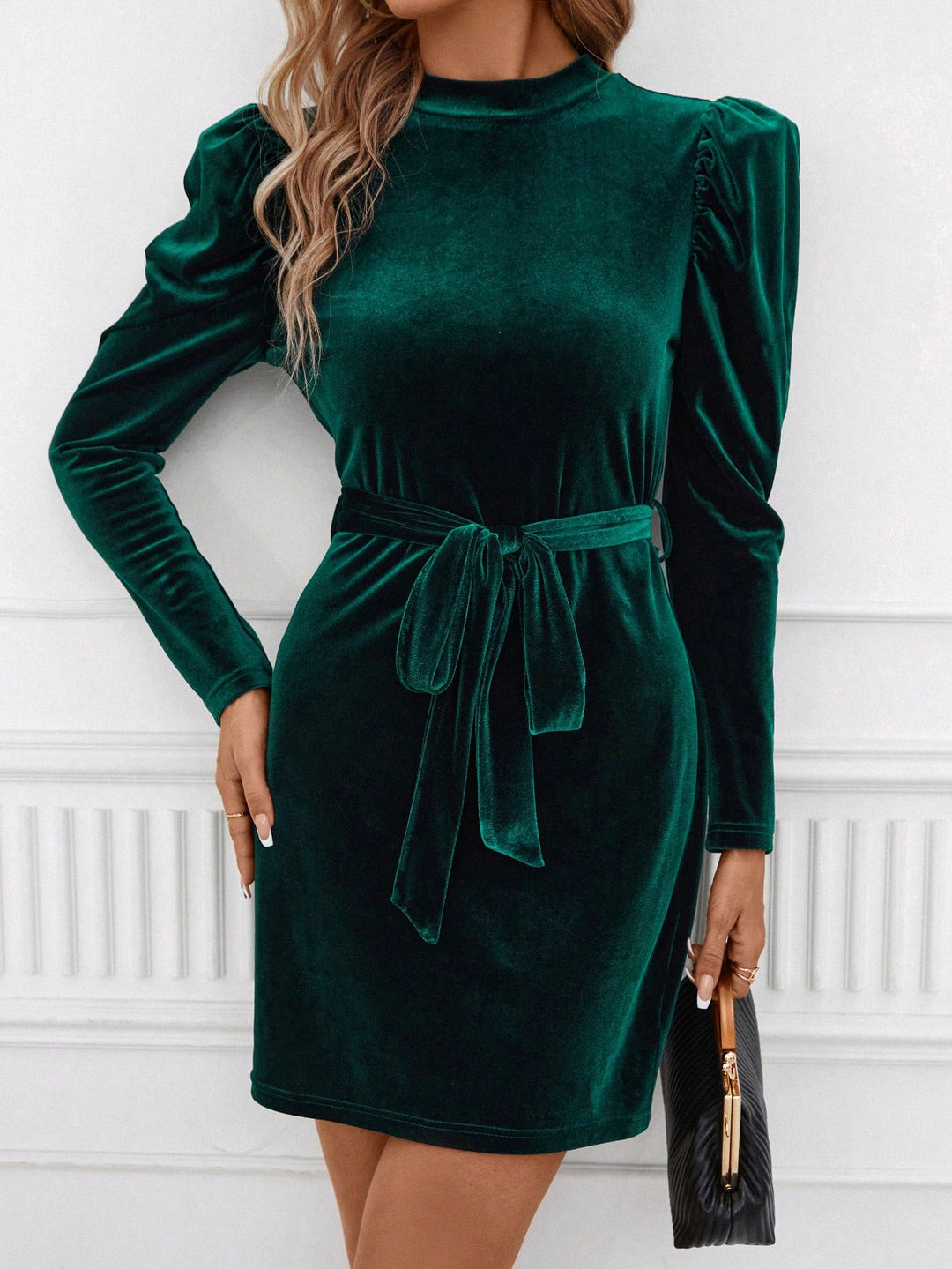 Rochie mini SHEIN, verde