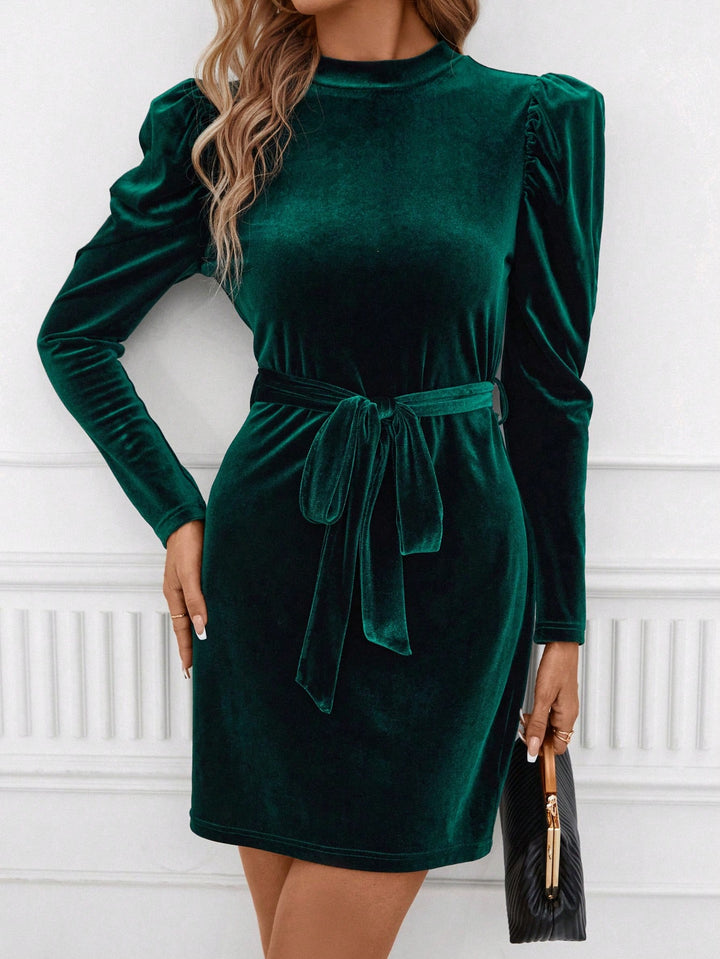 Rochie mini SHEIN, verde