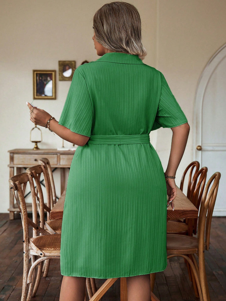Rochie mini SHEIN, verde