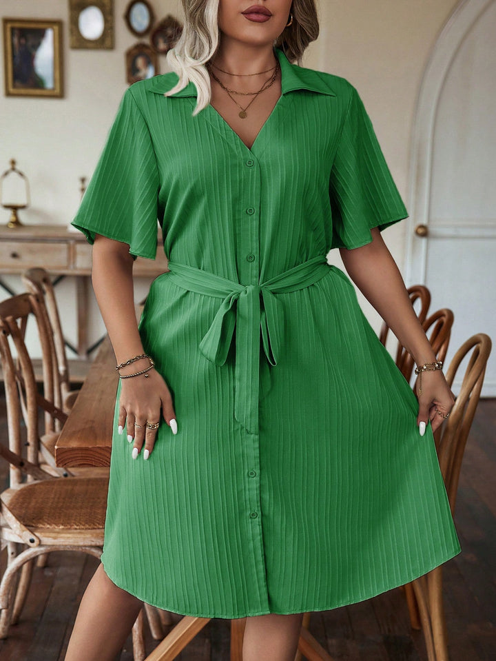 Rochie mini SHEIN, verde
