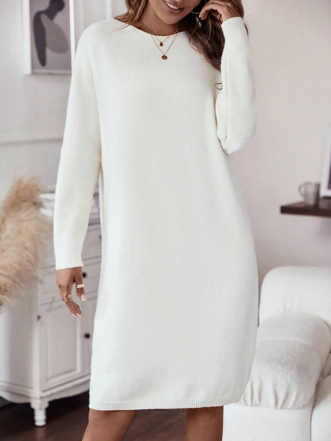 Rochie SHEIN, alb