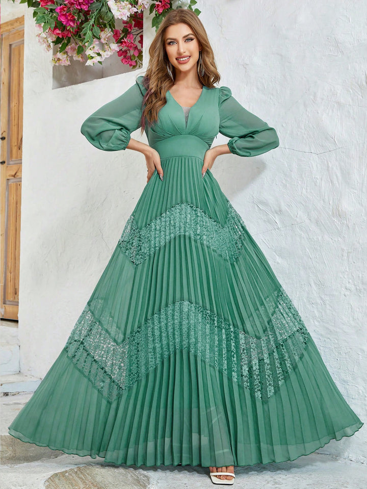 Rochie maxi SHEIN, verde