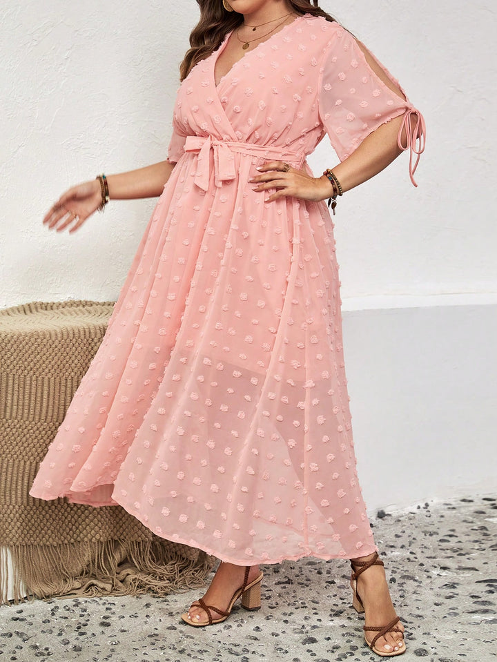 Rochie maxi SHEIN, roz