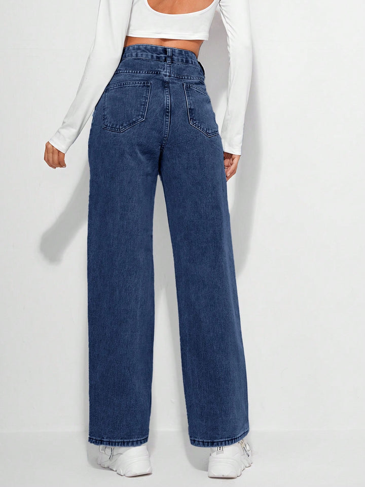 Jeans SHEIN, albastru