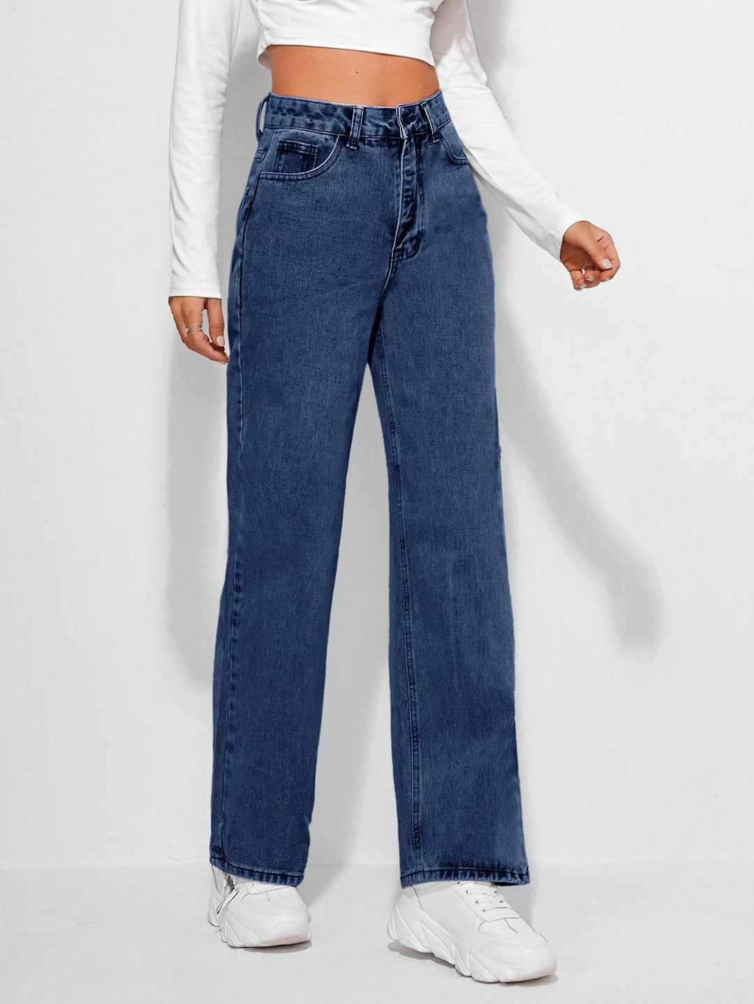 Jeans SHEIN, albastru