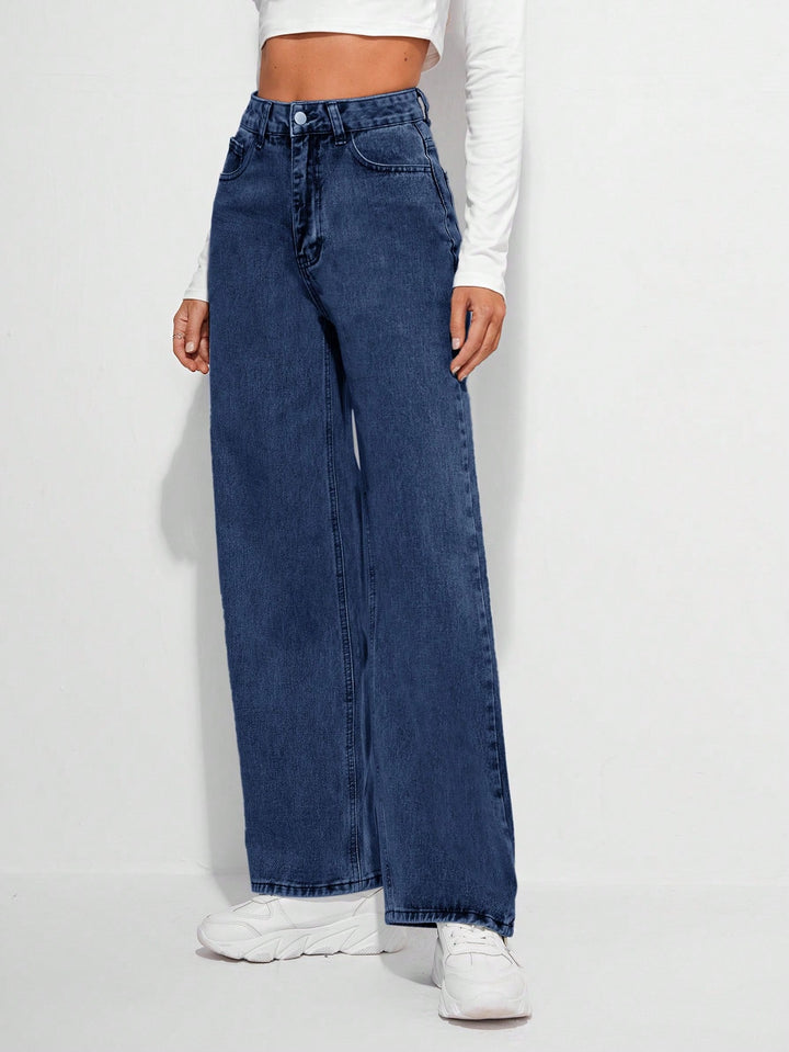 Jeans SHEIN, albastru