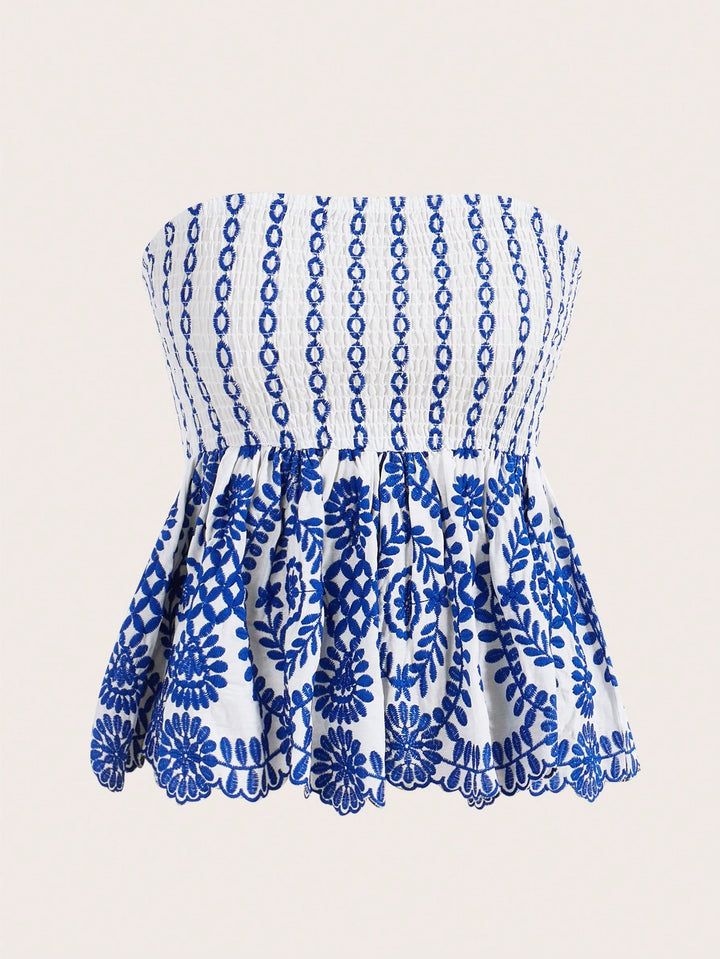 Top SHEIN, albastru