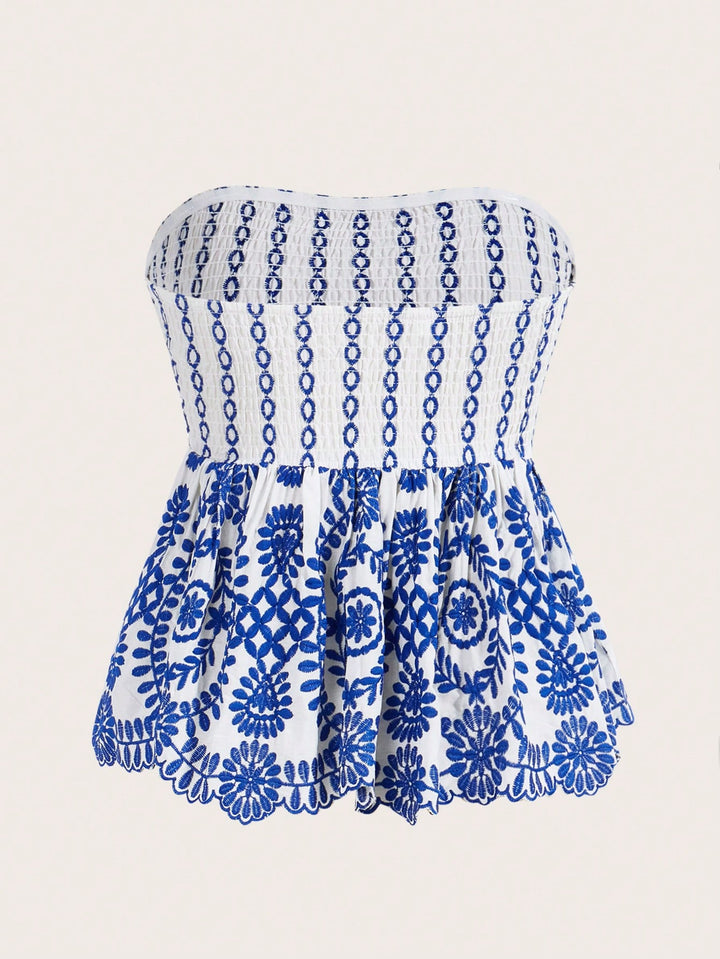 Top SHEIN, albastru