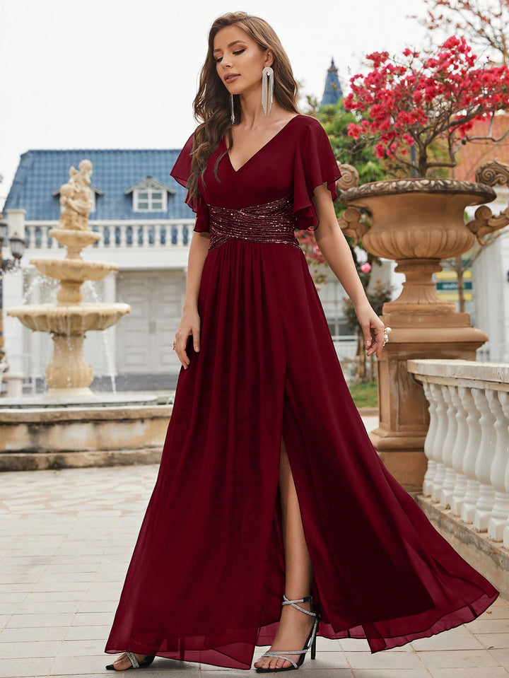 Rochie SHEIN, vișiniu