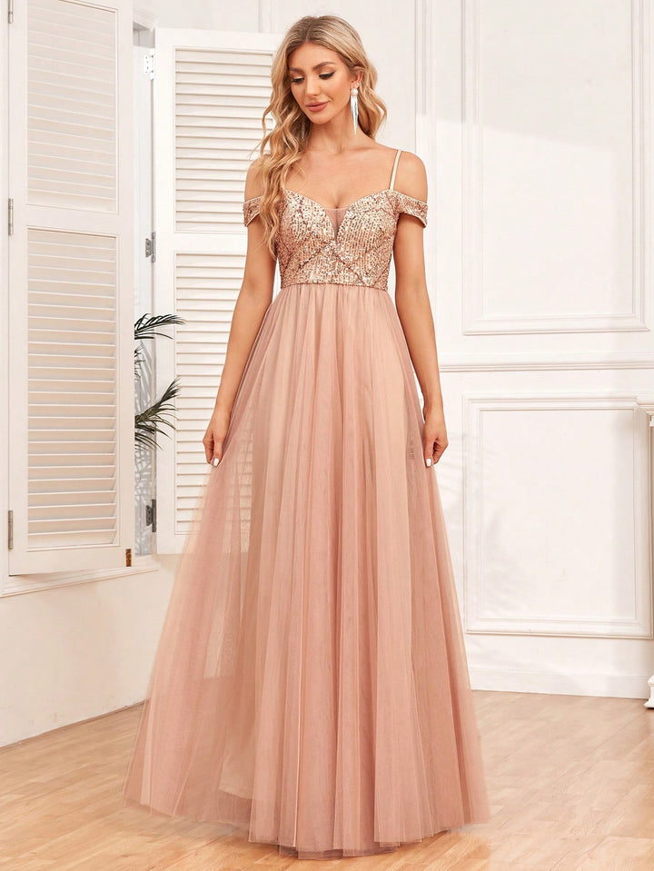 Rochie SHEIN, auriu