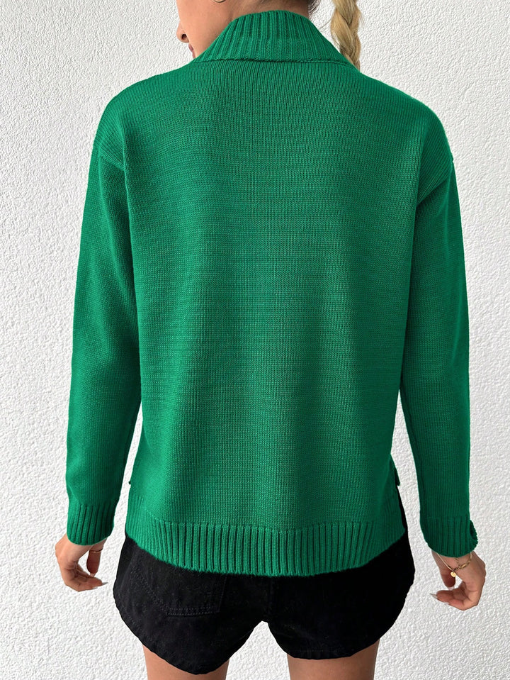 Pulover SHEIN, verde