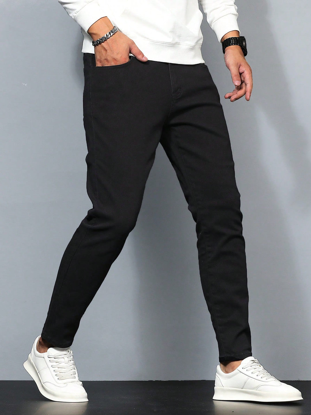 Jeans SHEIN, negru