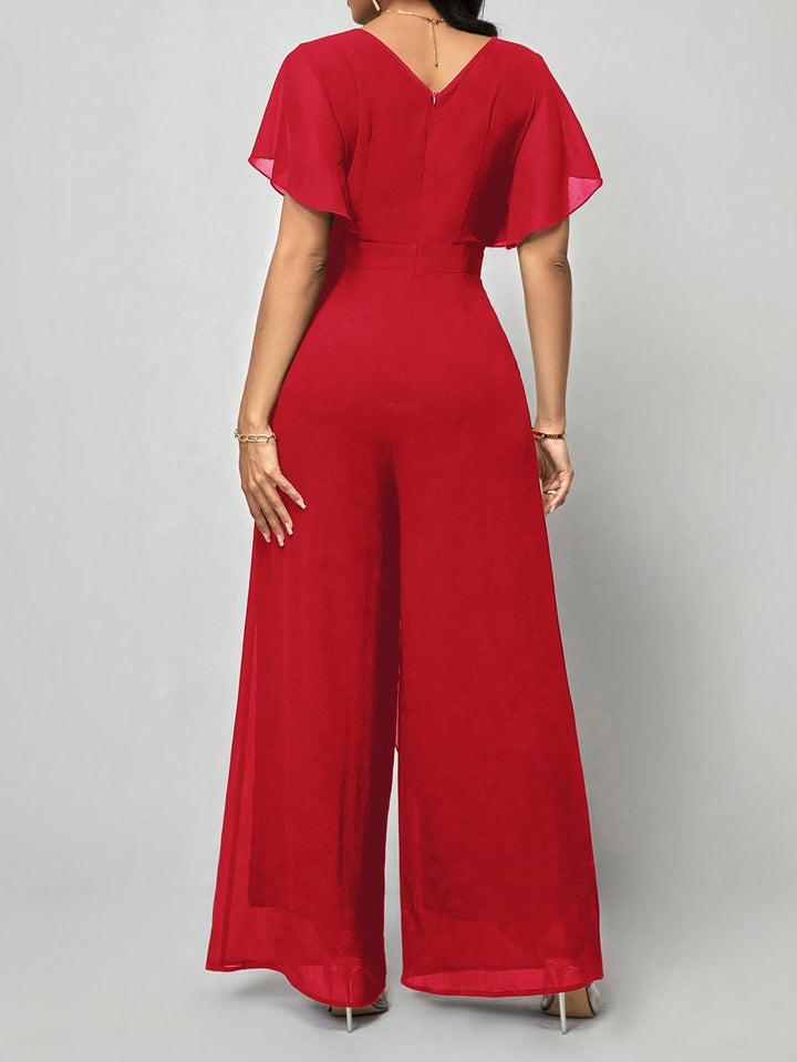 Salopetă SHEIN, roșu