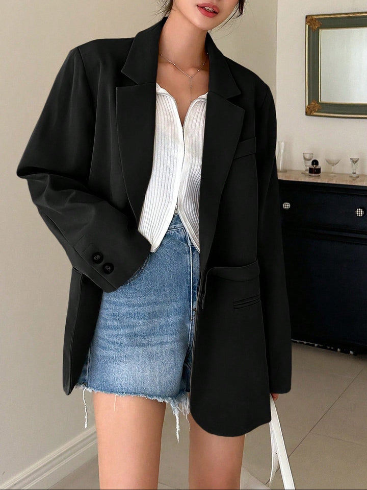 Sacou Dazy by Shein, negru