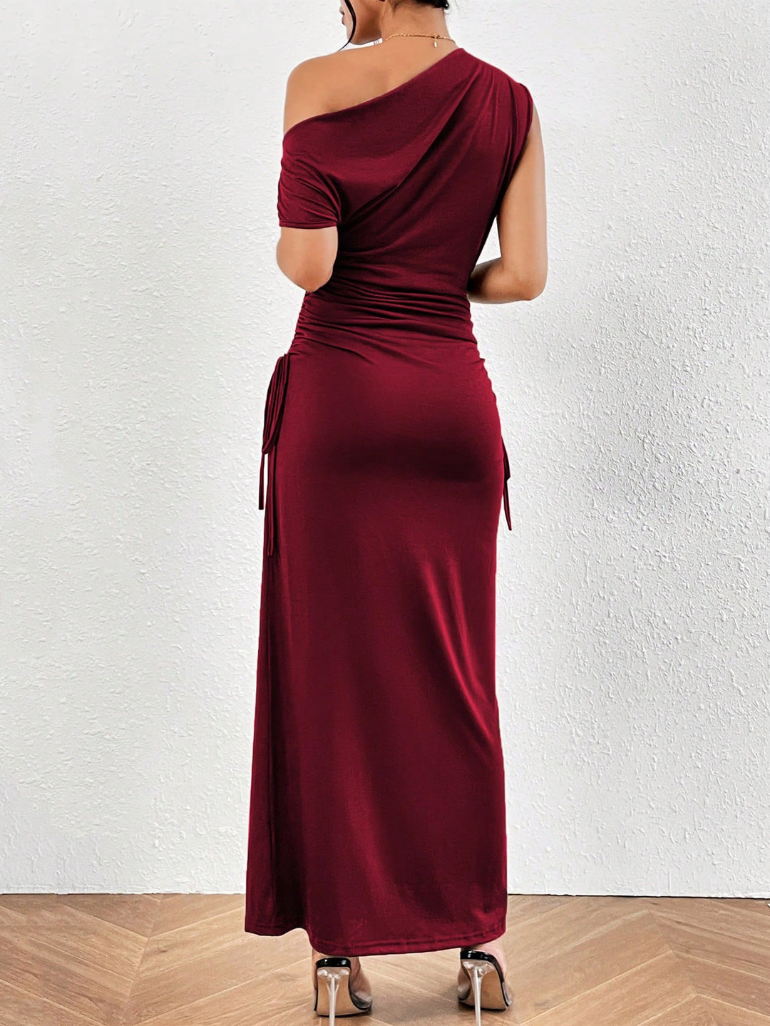Rochie maxi SHEIN, vișiniu