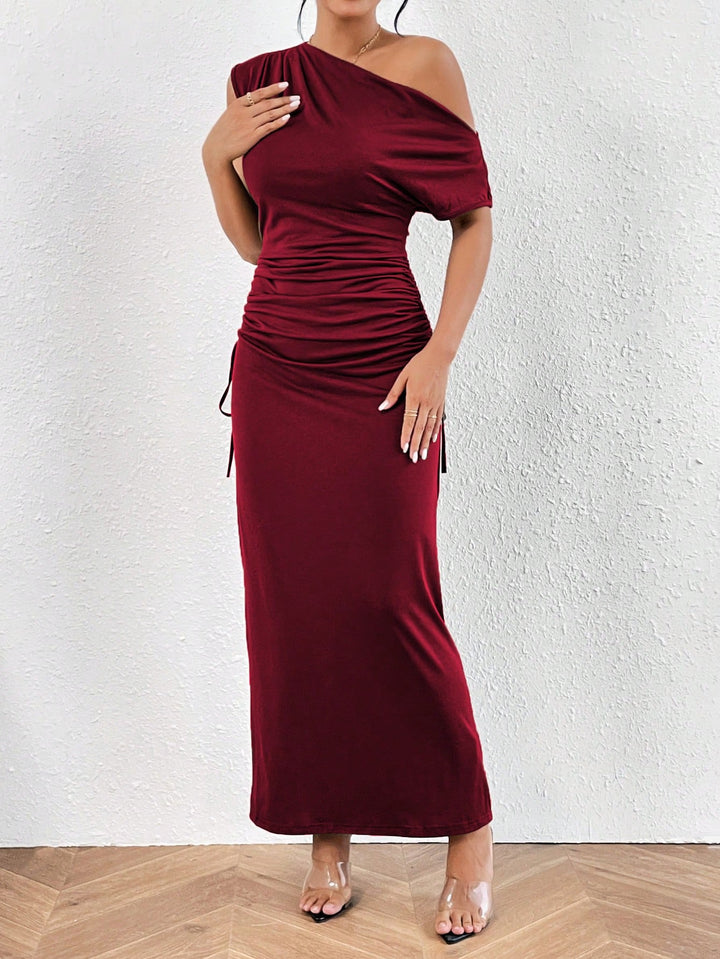 Rochie maxi SHEIN, vișiniu